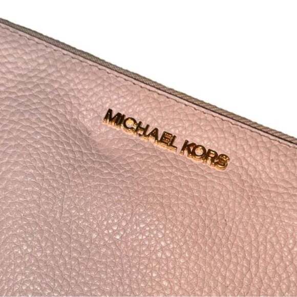 Michael Kors Beige Wristlet Clutch - Picture 6 of 10